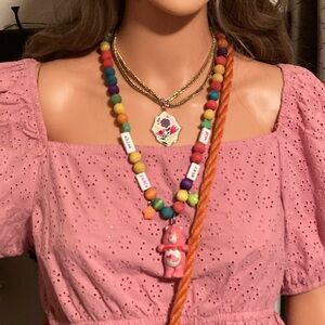 Love-A-Lot Bear, Care Bear, Charm Necklace